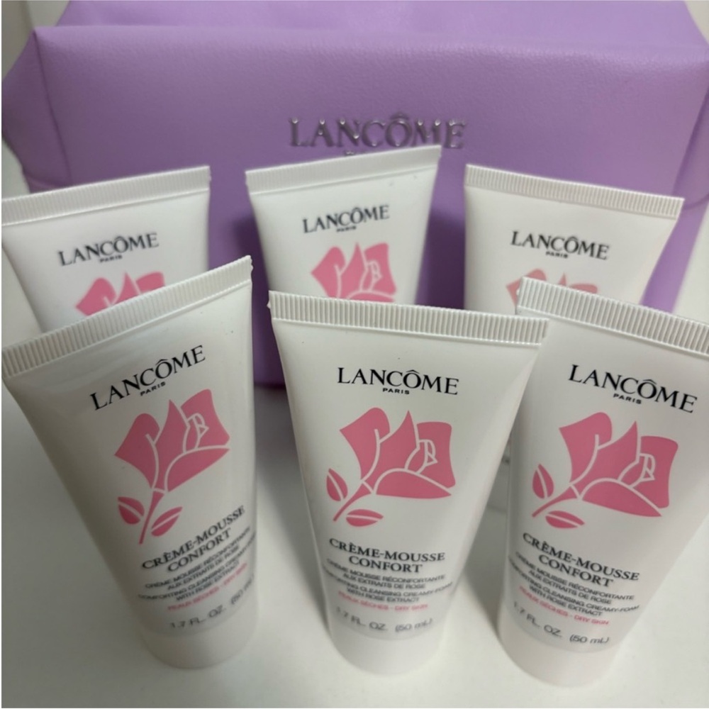 Lancôme Crème-Mousse Confort Facial Cleanser set